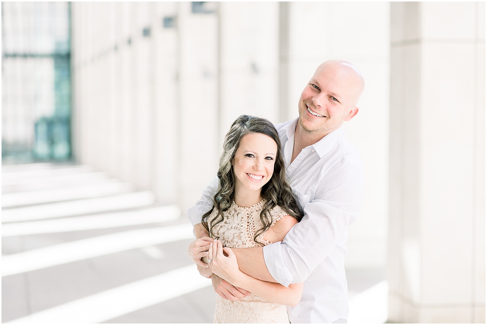 Uptown Charlotte Engagement Session | Katheryn Jeanne Photography