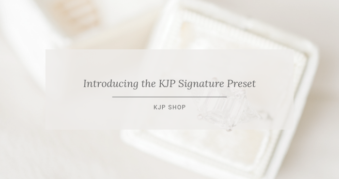 The Katheryn Jeanne Signature Lightroom Preset